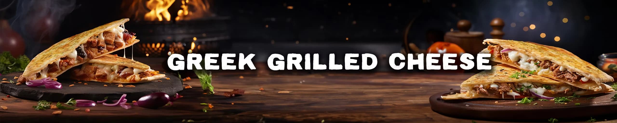 Greek Grilled Cheese Banner